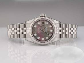 Thumbnail von Rolex Lady-Datejust 179174 2013 Stahl Weissgold 750 Perlmutt Diamanten Automatik