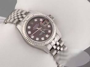 Thumbnail von Rolex Lady-Datejust 179174 2013 Stahl Weissgold 750 Perlmutt Diamanten Automatik