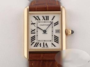 Thumbnail von Cartier Tank Louis Cartier Großes Modell Gelbgold 750 2022 W1529756 Gold Damen Herren