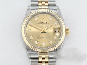 Thumbnail von Rolex Datejust 31 31mm 68273 Stahl Gelbgold 750 1997 Diamanten Automatik Stainless Steel 18kt Yellow Gold Jubilé-band Chronometer Oyster