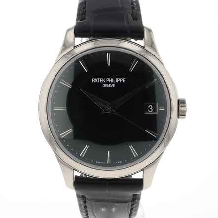  Patek Philippe Calatrava 39 Black Dial 