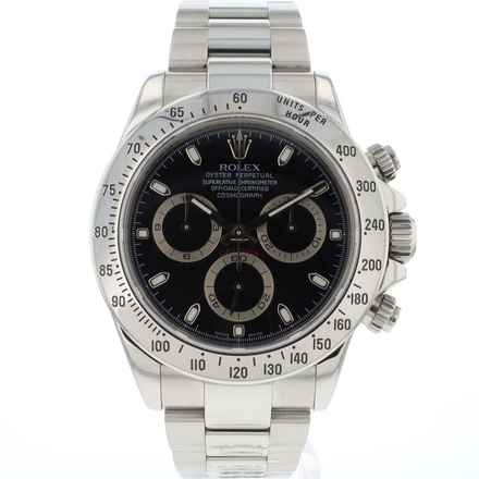 Rolex Daytona Steel Black Dial 