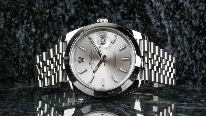 Rolex Datejust 41 Rhodium Jubilee 126300 - Yeni LC100 - Tam Set 2026