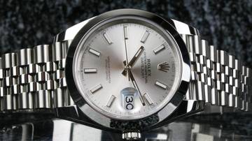 Thumbnail von Rolex Datejust 41 Rhodium Jubilee 126300 - New LC100 - Fullset 2026
