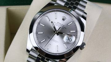 Thumbnail von Rolex Datejust 41 Rhodium Jubilee 126300 - New LC100 - Fullset 2026