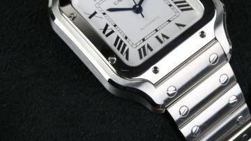 Thumbnail von Cartier Santos De Cartier Medium White WSSA0029 - New with VAT - Fullset 2026