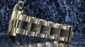 Thumbnail von Rolex GMT-Master II Yellowgold Green 116718LN - with Box - D Serial