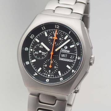 Tutima Military Chronograph 760 Titan Titan; Tutima Box