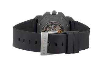 Thumbnail von Bulgari Octo Velocissimo Chronograph Titan Automatik Herrenuhr Ref. 102859 B&P