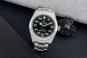 Thumbnail von Rolex Air King Automatik Edelstahl Herrenuhr Oyster Perpetual Ref. 116900