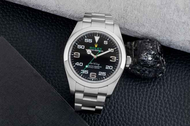  Rolex Air King Automatik Edelstahl Herrenuhr Oyster Perpetual Ref. 116900 