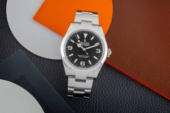 Rolex Explorer 40 Oyster Edelstahl Automatik Herrenuhr Ref. 224270 B&P 2023