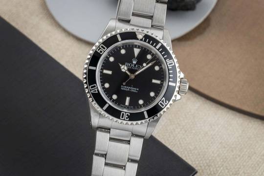 Rolex Submariner (No Date) Edelstahl Automatik Herrenuhr Ref. 14060 X-Serie