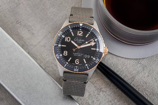 Glashütte Original SeaQ Panoramadatum Automatik Herrenuhr 1-36-13-04-91-34
