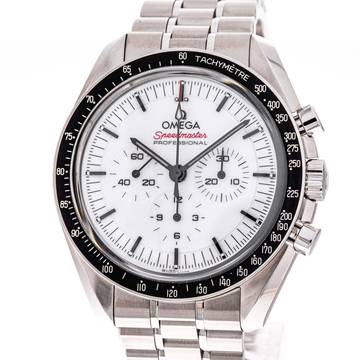Omega Speedmaster Professional Moonwatch 42 White – 310.30.42.50.04.001 – NEW & Unworn – 10/2024 Full Set