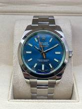 Thumbnail von Rolex Milgauss Blue 116400GV Top Condition Full Set with Box&Papers 2022 Discontinued