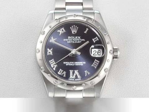 Rolex Datejust 31 31mm 178344 2015 Stahl Weissgold 750 Diamanten Automatik