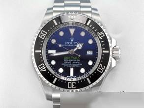 Thumbnail von Rolex Sea-Dweller Deepsea Deep Blue Stahl 116660 2017 Lc100 Automatik Taucheruhr Stainless Steel Oyster-band Chronometer