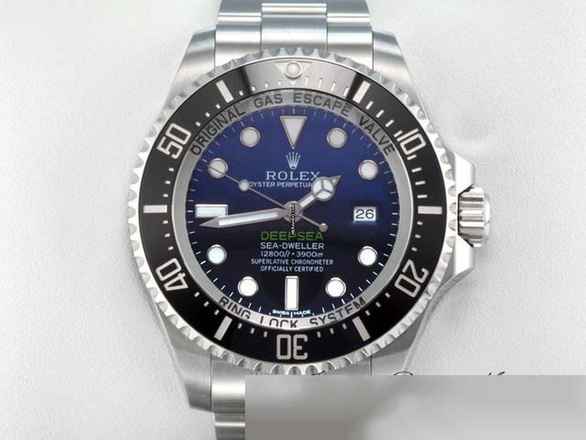  Rolex Sea-Dweller Deepsea Deep Blue Stahl 116660 2017 Lc100 Automatik Taucheruhr Stainless Steel Oyster-band Chronometer 