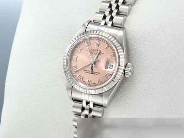  Rolex Lady-Datejust Edelstahl Weissgold 750 1999 Automatik Stahl Gold Damen Stainless Steel 18kt White Gold Jubilé-band Chronometer Oyster 