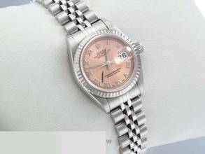 Thumbnail von Rolex Lady-Datejust Edelstahl Weissgold 750 1999 Automatik Stahl Gold Damen