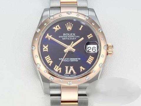 Rolex Datejust 31 Medium 31mm 178341 2012 Stahl Rosegold 750 Diamanten Gold