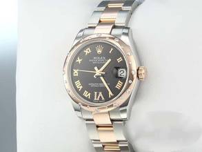 Thumbnail von Rolex Datejust 31 Medium 31mm 178341 2012 Stahl Rosegold 750 Diamanten Gold