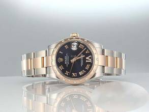Thumbnail von Rolex Datejust 31 Medium 31mm 178341 2012 Stahl Rosegold 750 Diamanten Gold