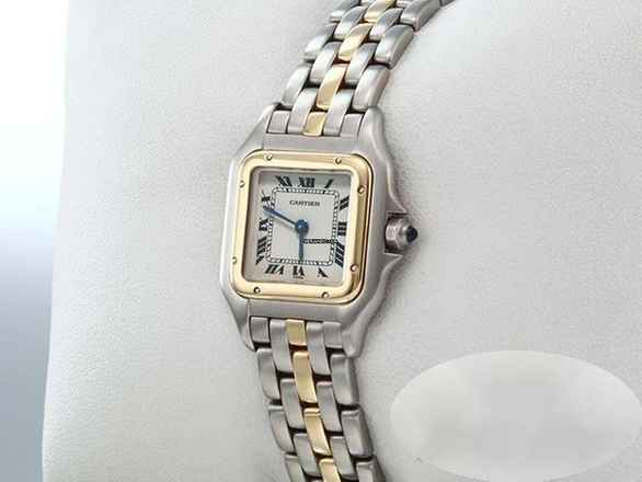  Cartier Panthère Lady Stahl Gelbgold 750 Damen Armbanduhr Damenuhr Stainless Steel 18kt Yellow Gold 
