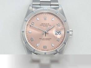 Thumbnail von Rolex Oyster Perpetual Date 34mm Edelstahl 15210 2005 Damen Herren Stahl Stainless Steel Oyster-band Chronometer