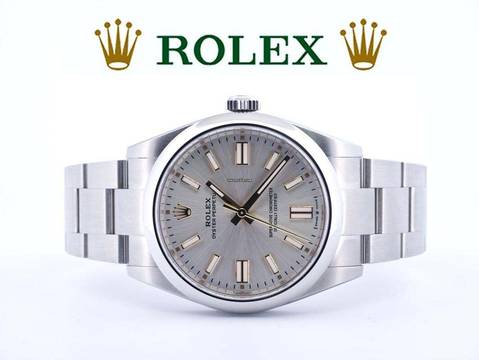  Rolex Oyster Perpetual 41 Stainless 41 LC100 - NEU AUS 04-2026 