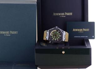 Thumbnail von Audemars Piguet Royal Oak Offshore Diver green Dial Khaki B+P