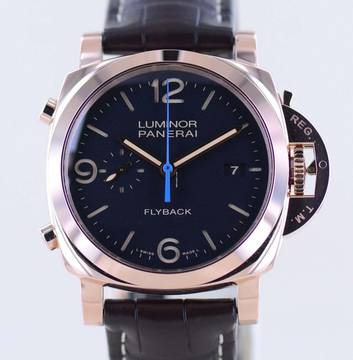 Officine Paneral Luminor 1950 3 Days Chronograph Flyback PAM00525 18K Roségold 44mm B+P