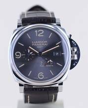 Thumbnail von Officine Paneral Luminor Due 3 Days GMT PAM00944 Steel small second Date Grey 45mm B+P