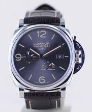 Thumbnail von Officine Paneral Luminor Due 3 Days GMT PAM00944 Steel small second Date Grey 45mm B+P