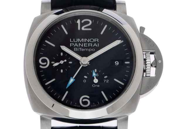  Panerai Luminor BiTempo Power Reserve GMT Ref.PAM01360 2026 Full Set Ungetragen Luminor BiTempo Power Reserve GMT 