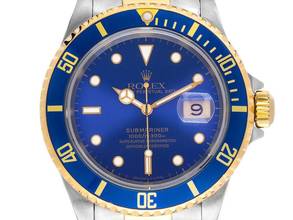 Thumbnail von Rolex Submariner Date Ref.16613 Bj.1991 Full Set sehr gut Vintage Submariner Date