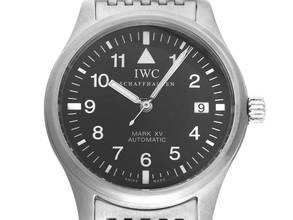 Thumbnail von IWC Fliegeruhr Mark XV Ref.IW325302 1999 original Box sehr gut Vintage Fliegeruhr Mark XV
