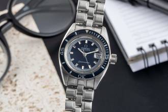 Thumbnail von Omega Seamaster Automatik Edelstahl Damenuhr Ref. 566.024 Klassiker