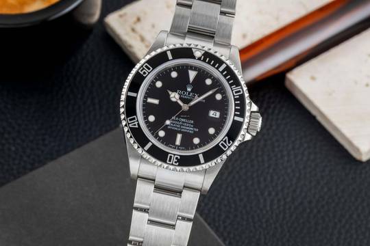  Rolex Sea-Dweller 4000 4000ft Oyster Stahl Automatik Herrenuhr Ref. 16600 B&P 2008 