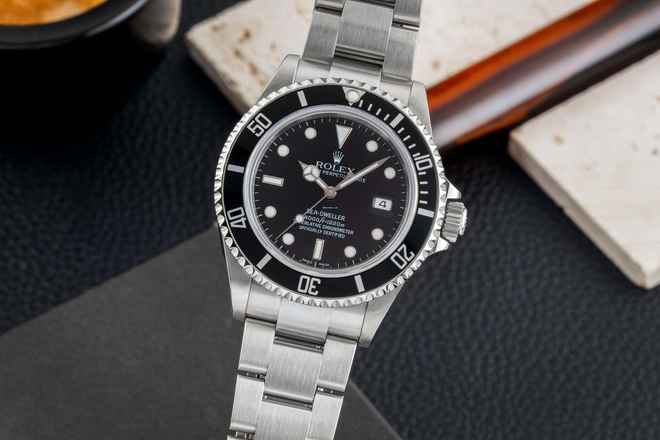  Rolex Sea-Dweller 4000 4000ft Oyster Stahl Automatik Herrenuhr Ref. 16600 B&P 2008 