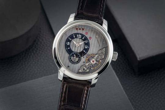 Glashütte Original PanoInverse XL Stahl Handaufzug Herrenuhr Ref. 1-66-06-04-22-62