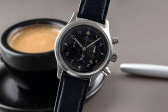 Thumbnail von IWC Fliegeruhr Chronograph Pilot Chronograph Edelstahl Mechaquartz Herrenuhr Edelstahl Ref. IW374101