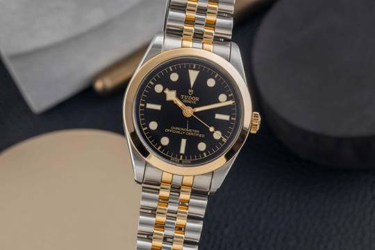 Tudor Black Bay 36 One 36 Stahl Gold Automatik Herrenuhr Ref. M79643-0001 B&P 2026