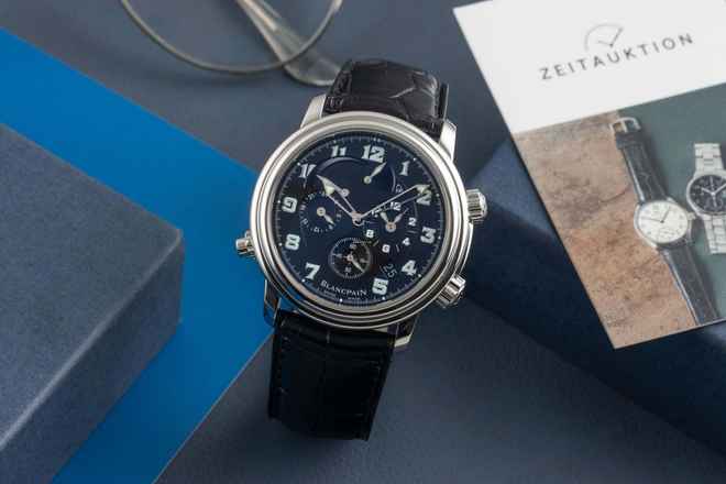  Blancpain Léman Stahl Automatik Herrenuhr Ref. 20141-1130M-53B Box & Papiere 