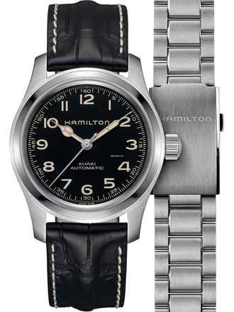  Hamilton Khaki Field Murph H70605732 Herrenuhr Khaki Field Murph Automatik Set 42mm 10ATM 