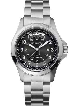 Hamilton Khaki Field King H64455133 Erkek Saatı Khaki Field King Otomatik 40mm 5ATM