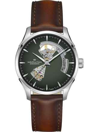  Hamilton Jazzmaster Open Heart H32675560 Herrenuhr Jazzmaster Open Heart Automatik 40mm 5ATM 
