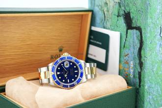 Thumbnail von Rolex Submariner Date Bicolor - Blue Dial 16613 1988
