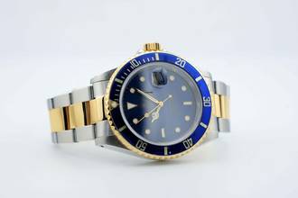 Thumbnail von Rolex Submariner Date Bicolor - Blue Dial 16613 1988